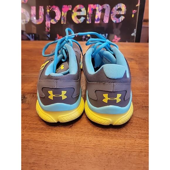 Under Armour Womens Micro G Assert V 1252307-040 Gray Running Shoes Sneakers 10 - Picture 3 of 11